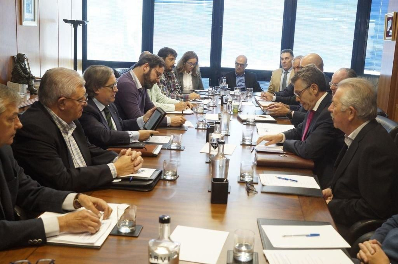 La junta directiva de ARVI se reunió ayer con el secretario general de Pesca para evaluar el Brexit.