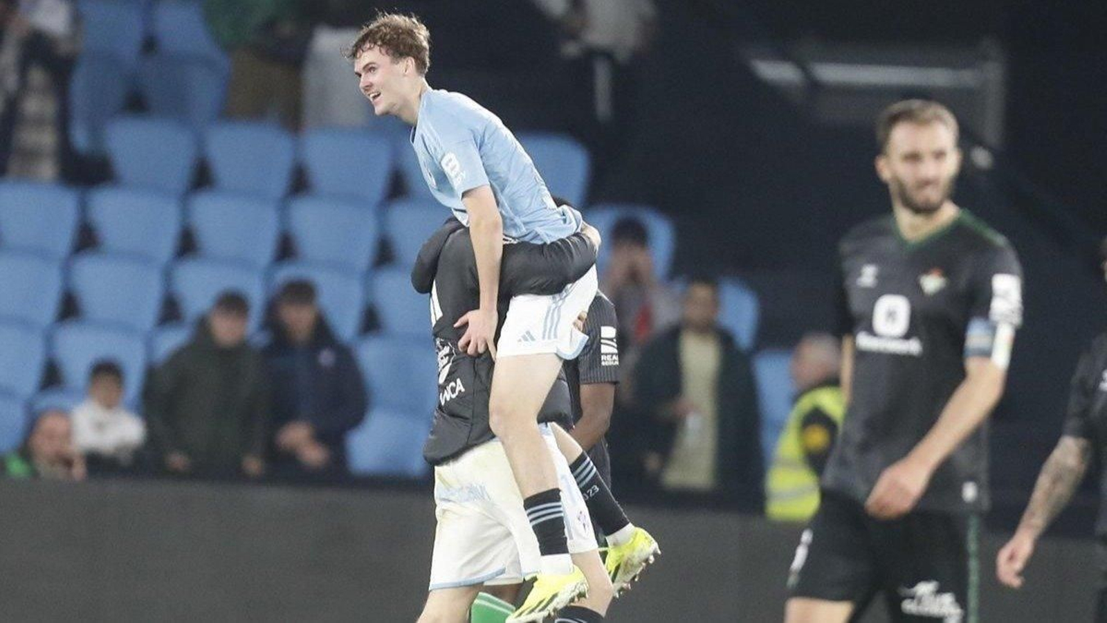 Swedberg anotó el gol de la victoria del Celta tras salir al campo en la segunda mitad.