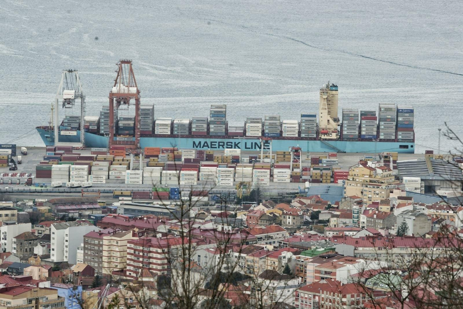 El "Maersk Leon"  // Vicente Alonso
