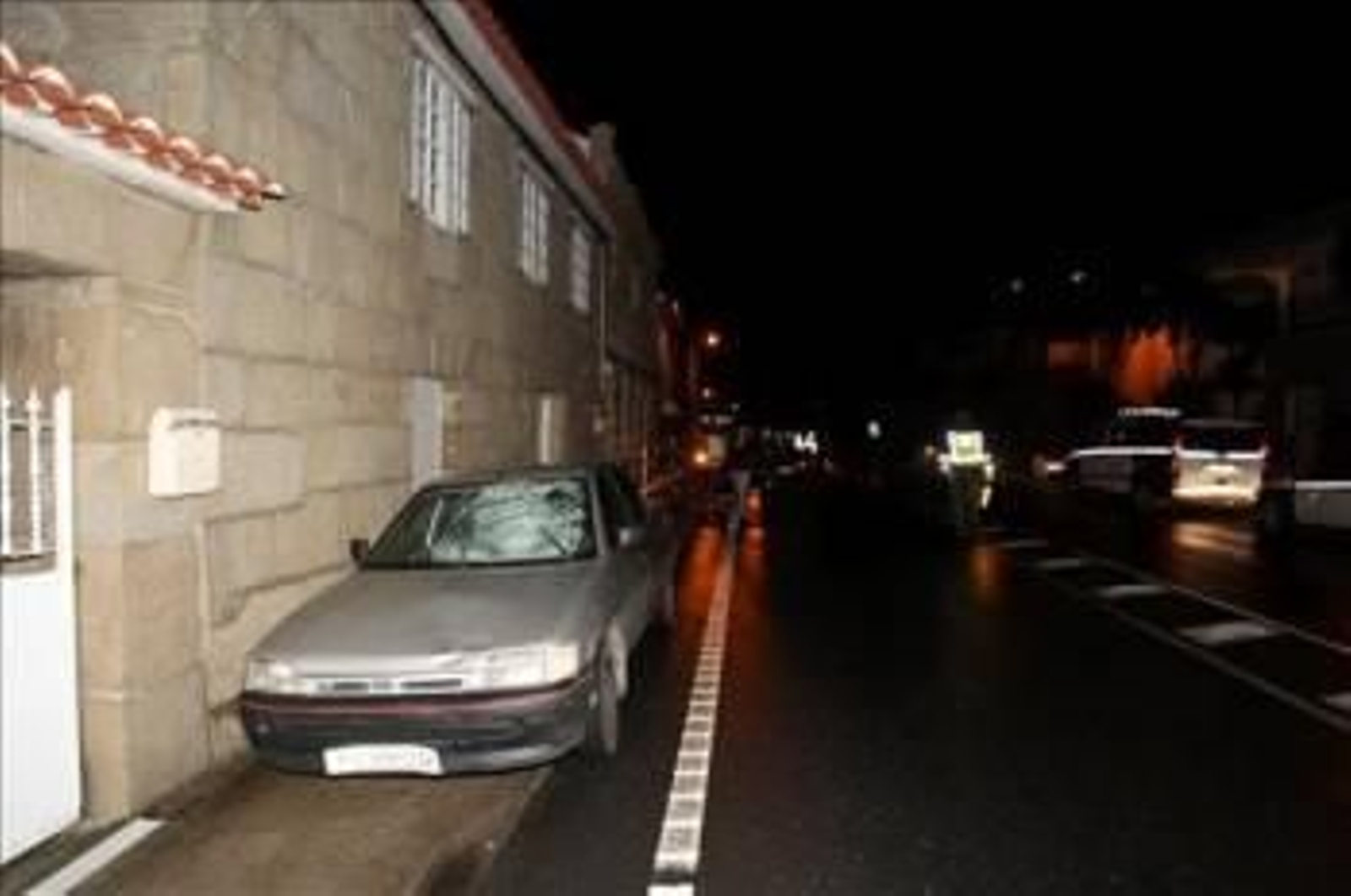 Estado en que quedó el vehículo implicado en el atropello. (Foto: SXENICK)