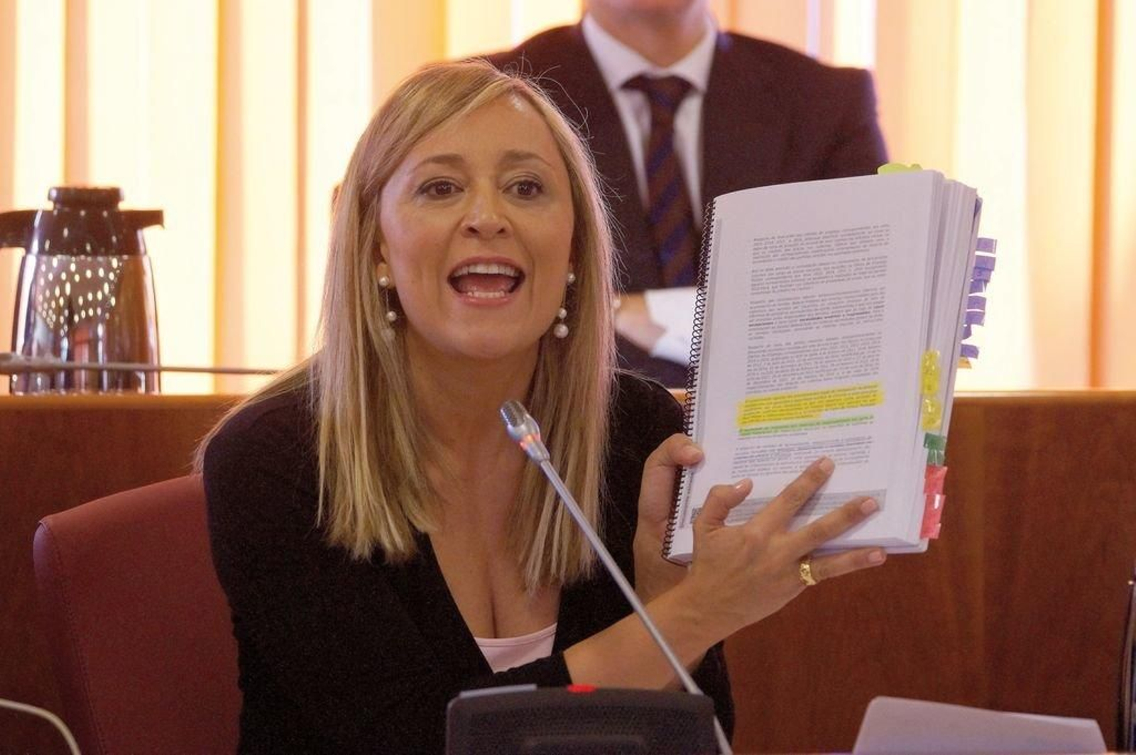 La portavoz del PP, Elena Muñoz.