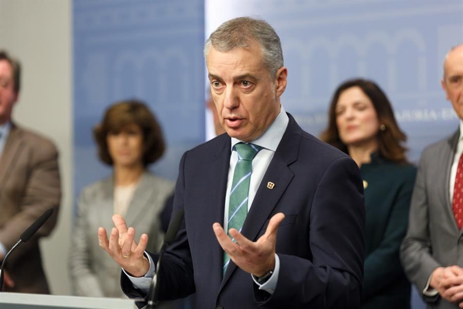 El Lehendakari Iñigo Urkullu