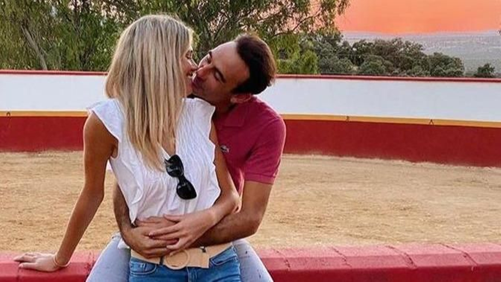 Enrique Ponce y Ana Soria.