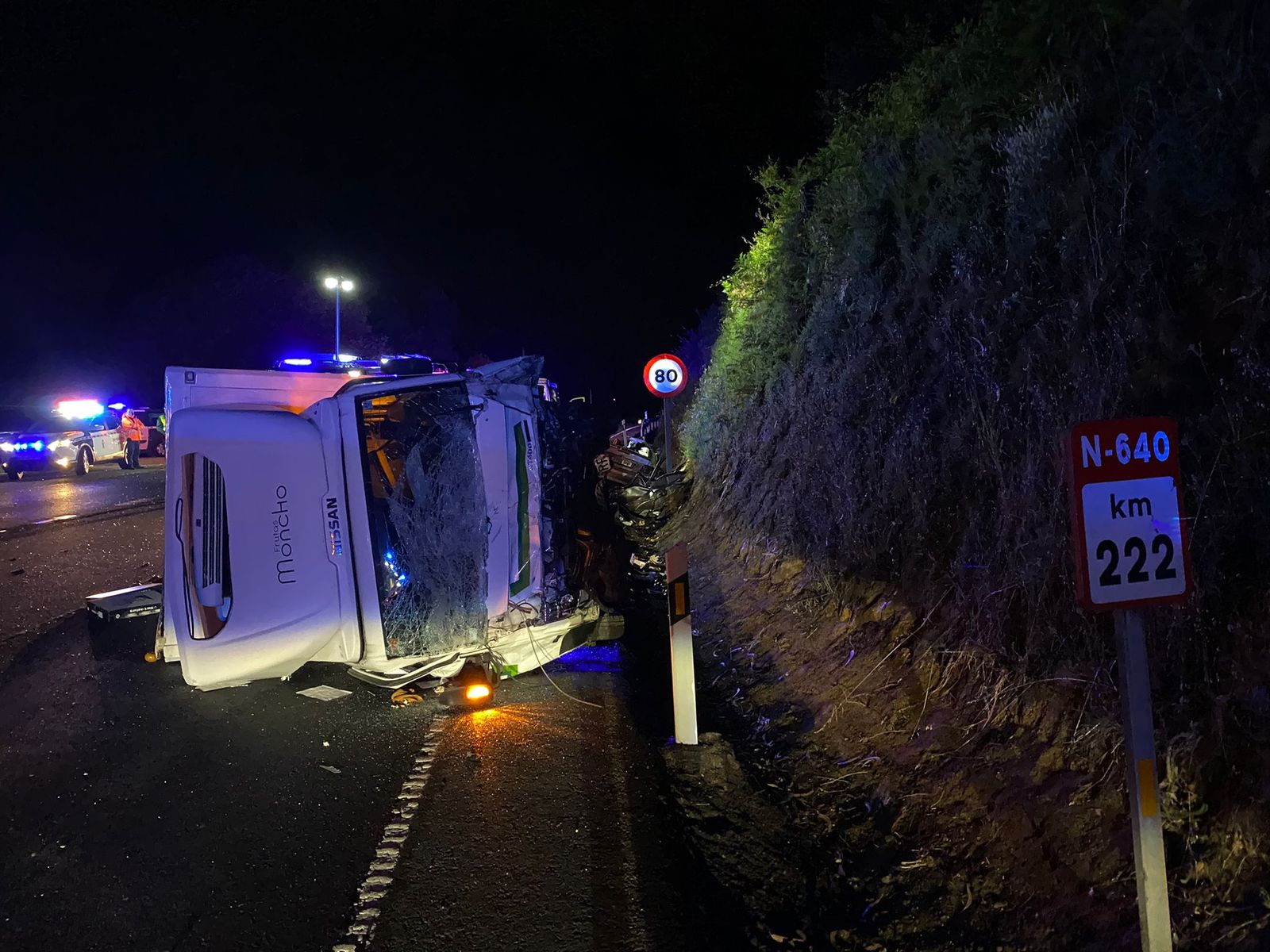 Tres muertos en un accidente de tráfico en Caldas de Reis // Alberte