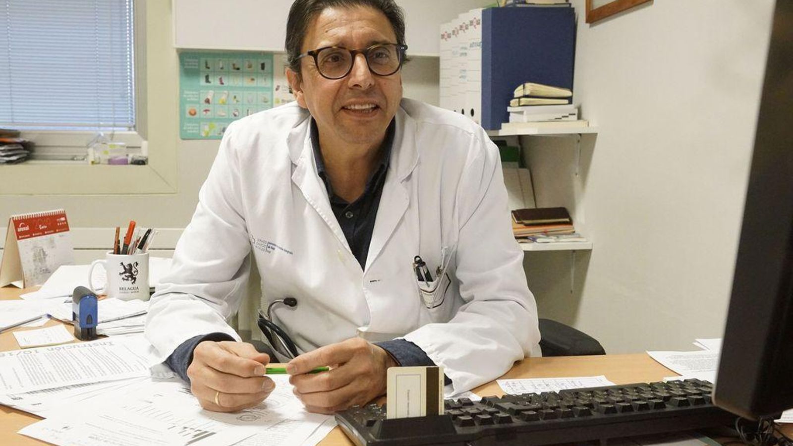 El neumólogo vigués Rafael Vázquez Gallardo.