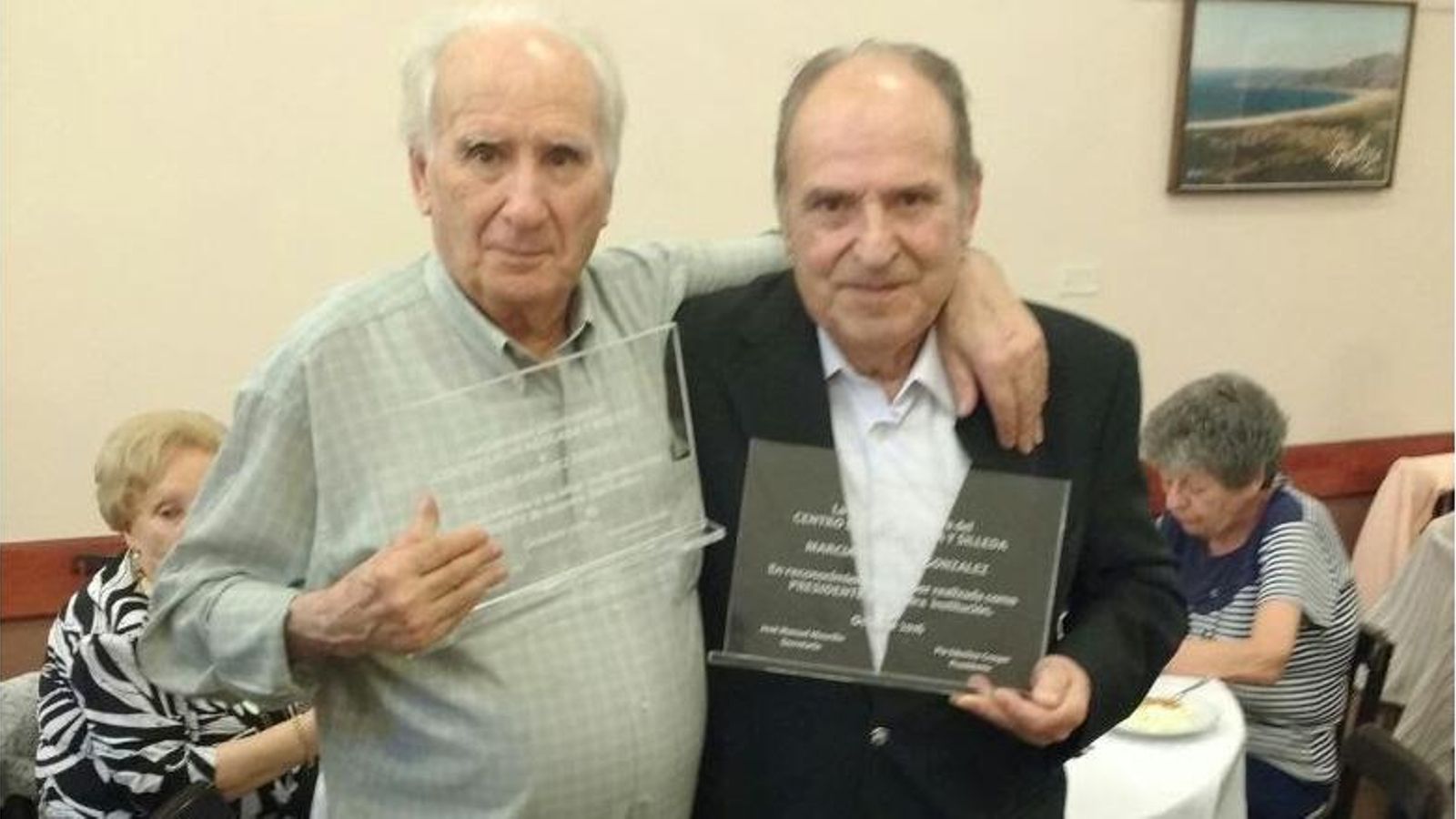 Argentina - Sanchez. G. Con su hermano Marcial, ambos fueron presidentes del Centro Lalin web