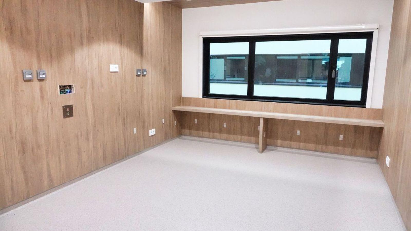 Una de las estancias de la nueva unidad de hospitalización de salud mental infanto-juvenil.