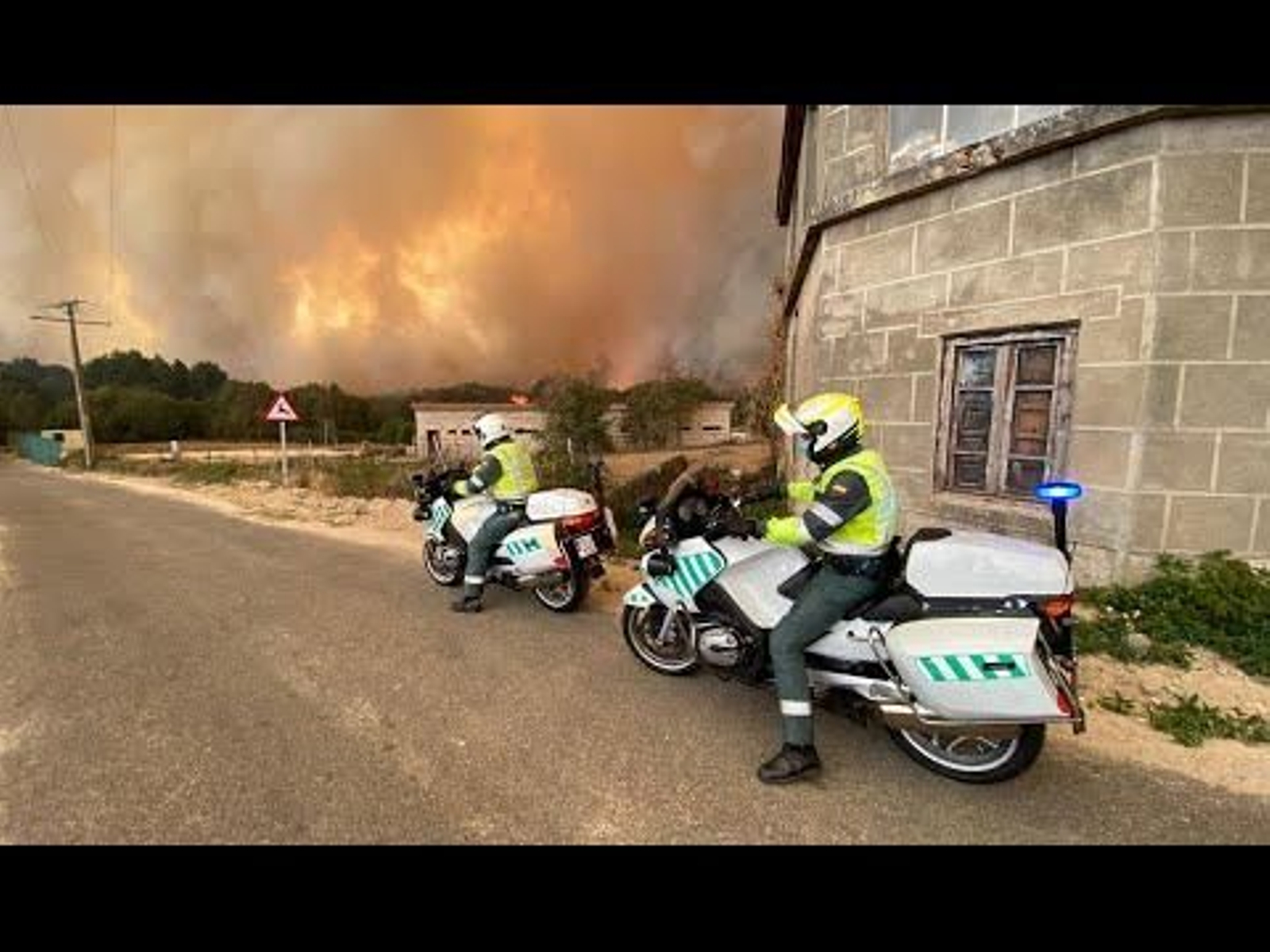 Los incendios arrasan Ourense