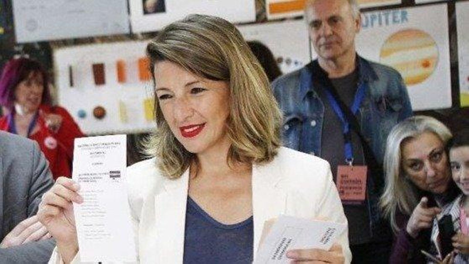 Yolanda Díaz, diputada Podemos.