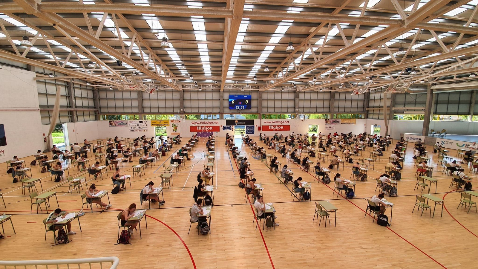 El pabellón de Redondela