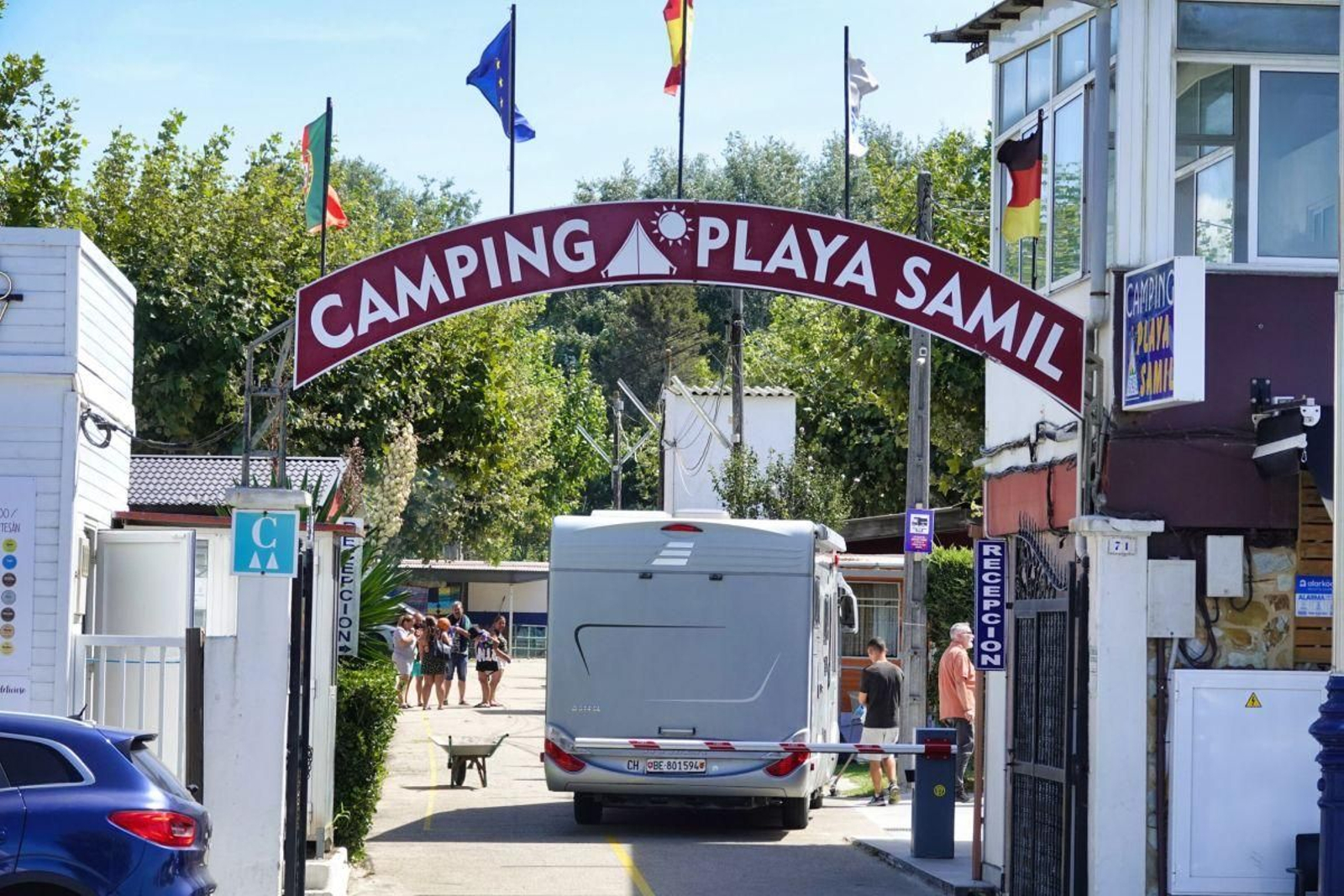 Los tres campings vigueses, situados en Canido, Cíes y Samil, fueron un reclamo para viajeros durante el verano de 2022.