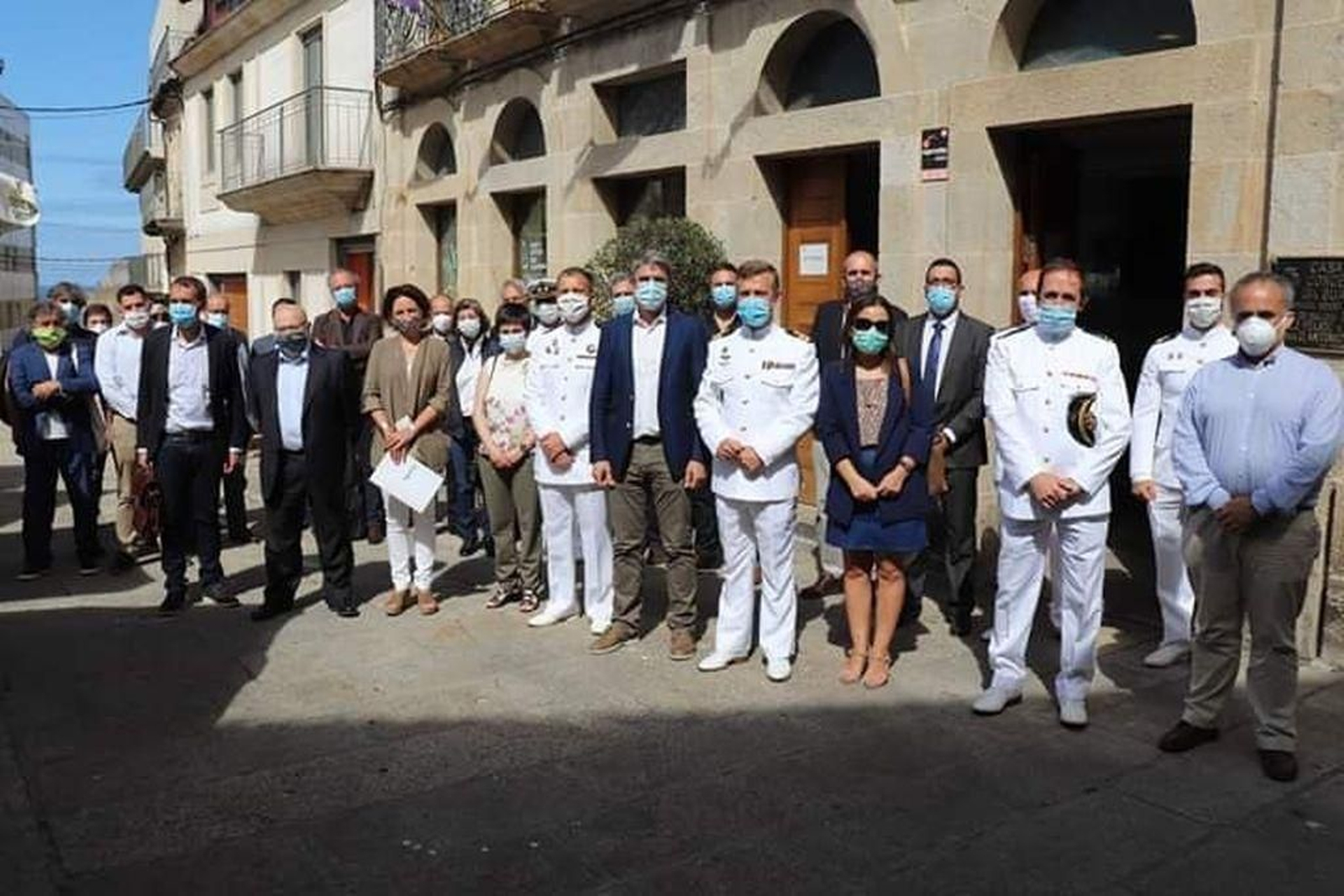 En la reunión también intervinieron los alcaldes de los municipios de la ribera del Miño. 0