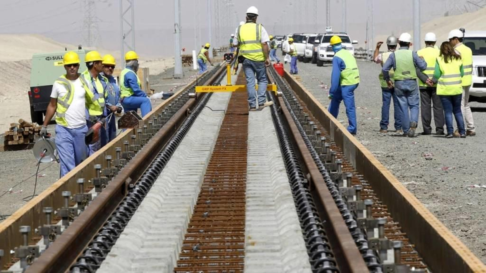 El AVE de La Meca, uno de los principales trabajos de Copasa en el exterior.