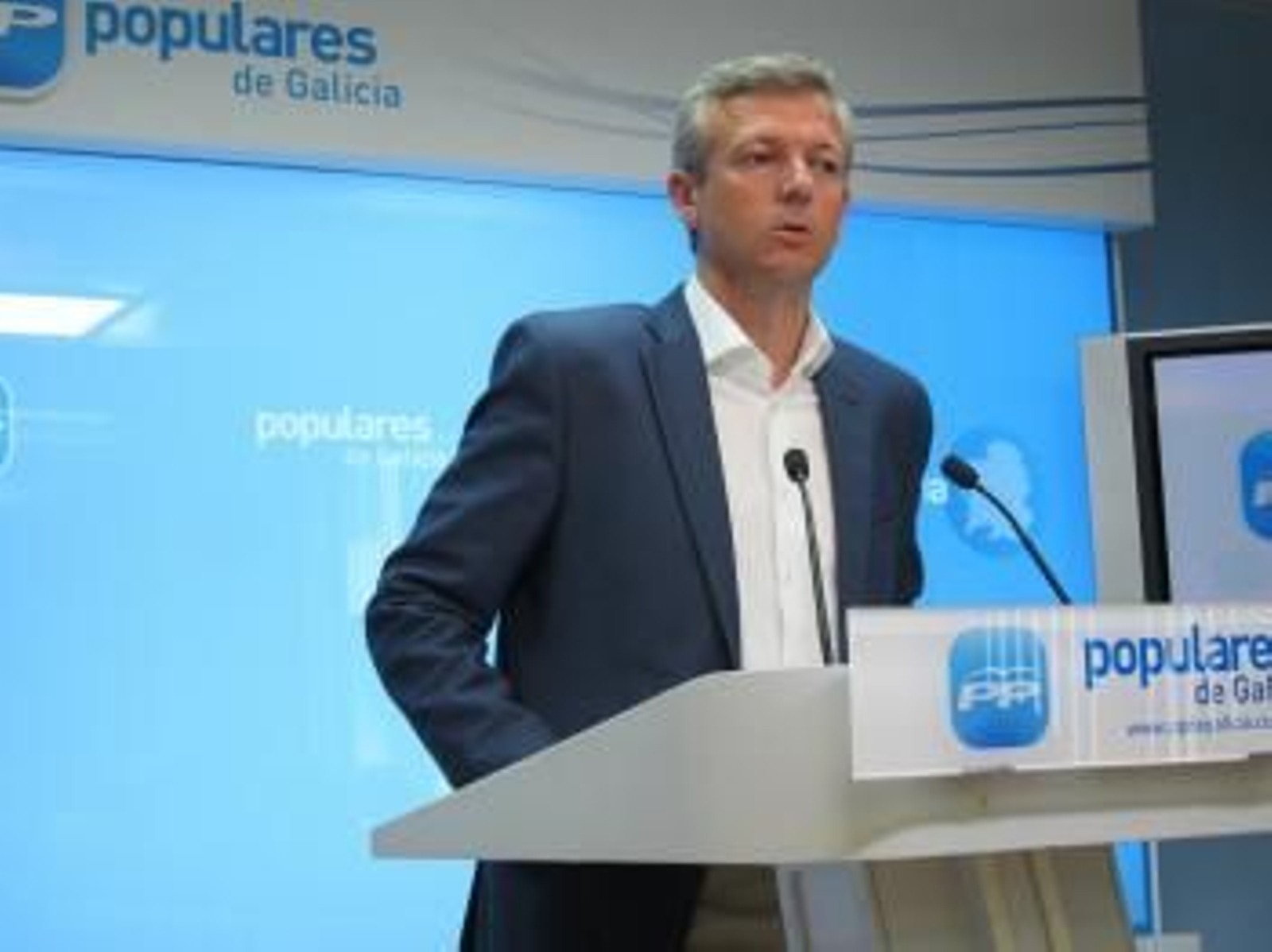 El secretario general del PPdeG, Alfonso Rueda.