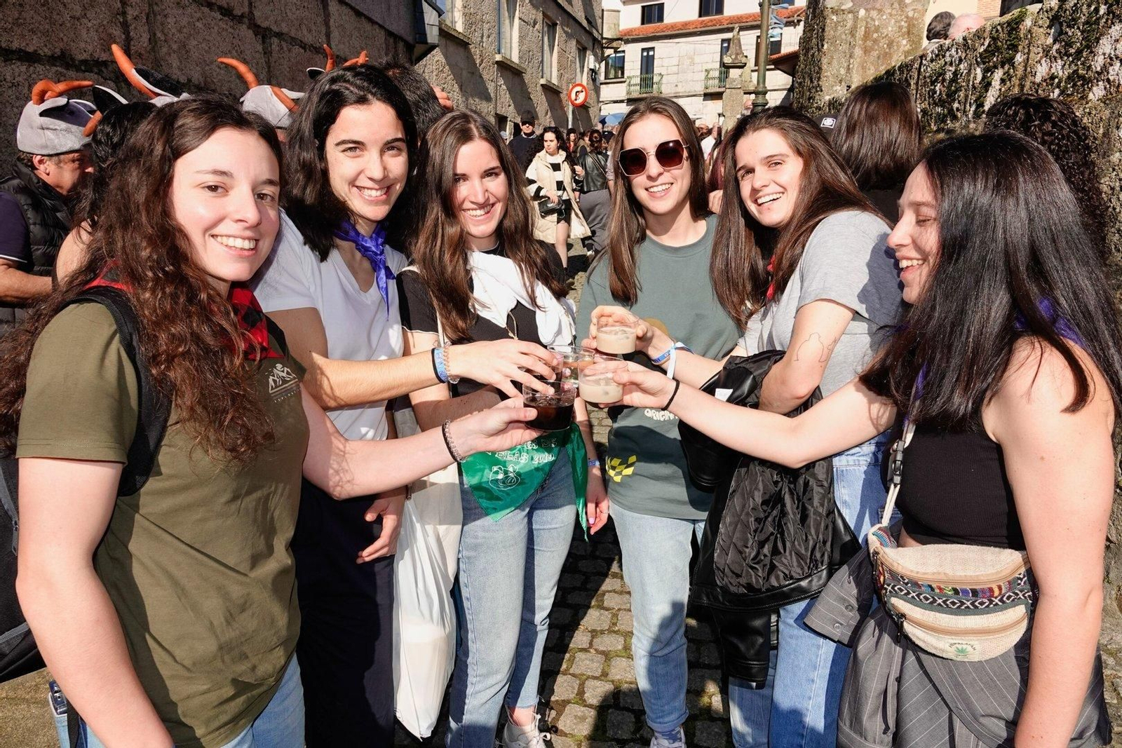 Jugadoras fútbol sala de Bembrive en San Blas.