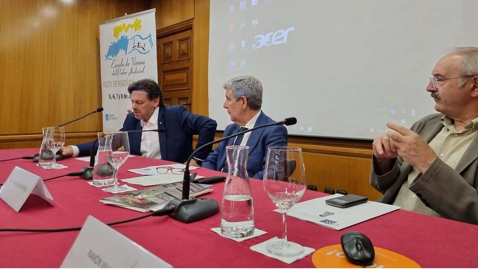 Imagen de la jornada de la XXIV Edición de la Escuela de Verano del Poder Judicial
