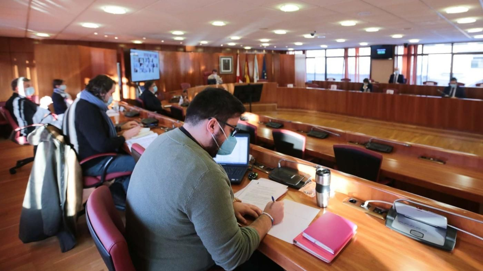 El pleno de Vigo esta mañana