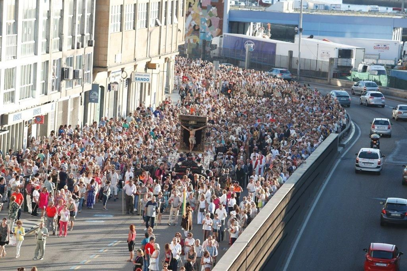 La procesión del Cristo foto JV Landín 073