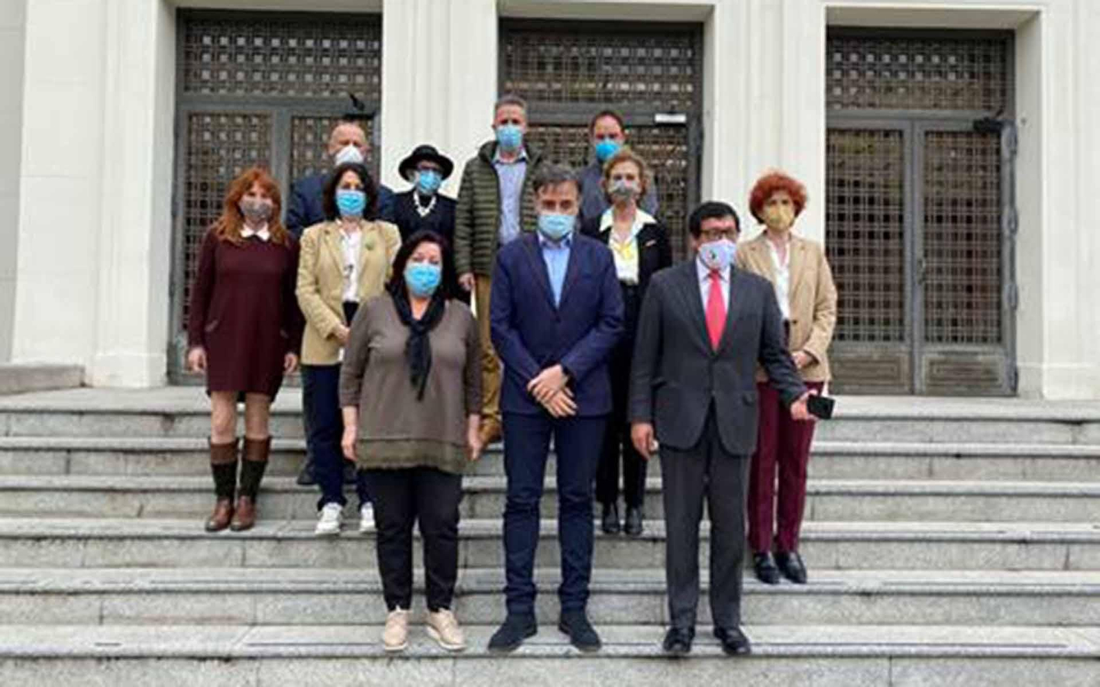 Jesús Perea con Foro Inmigrantes