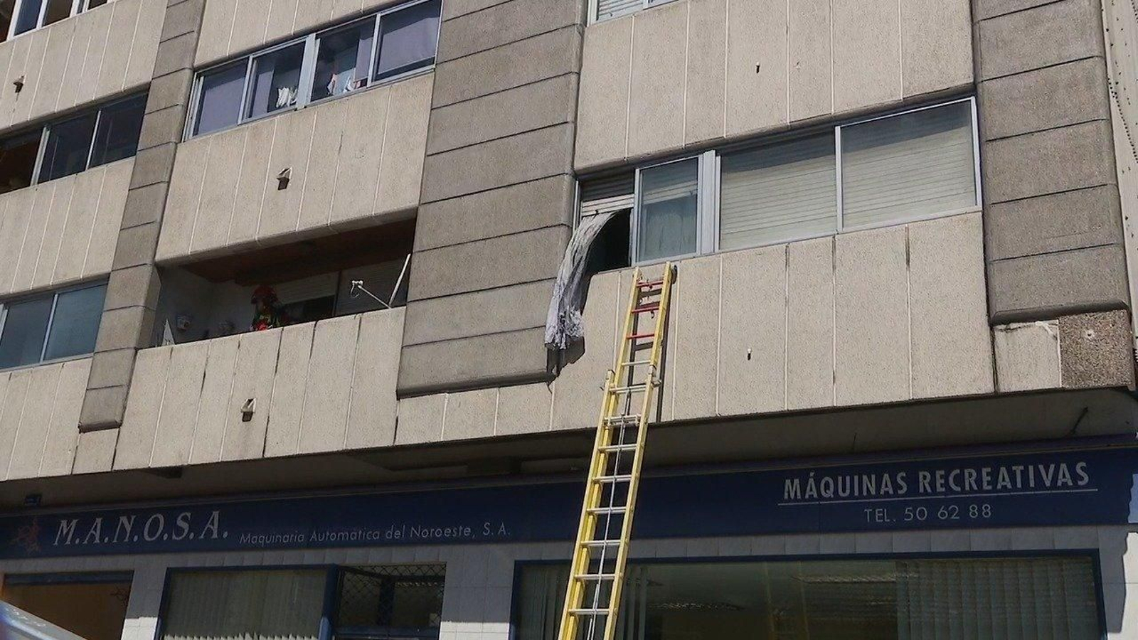 Edificio en el que tuvo lugar el incendio. // G24