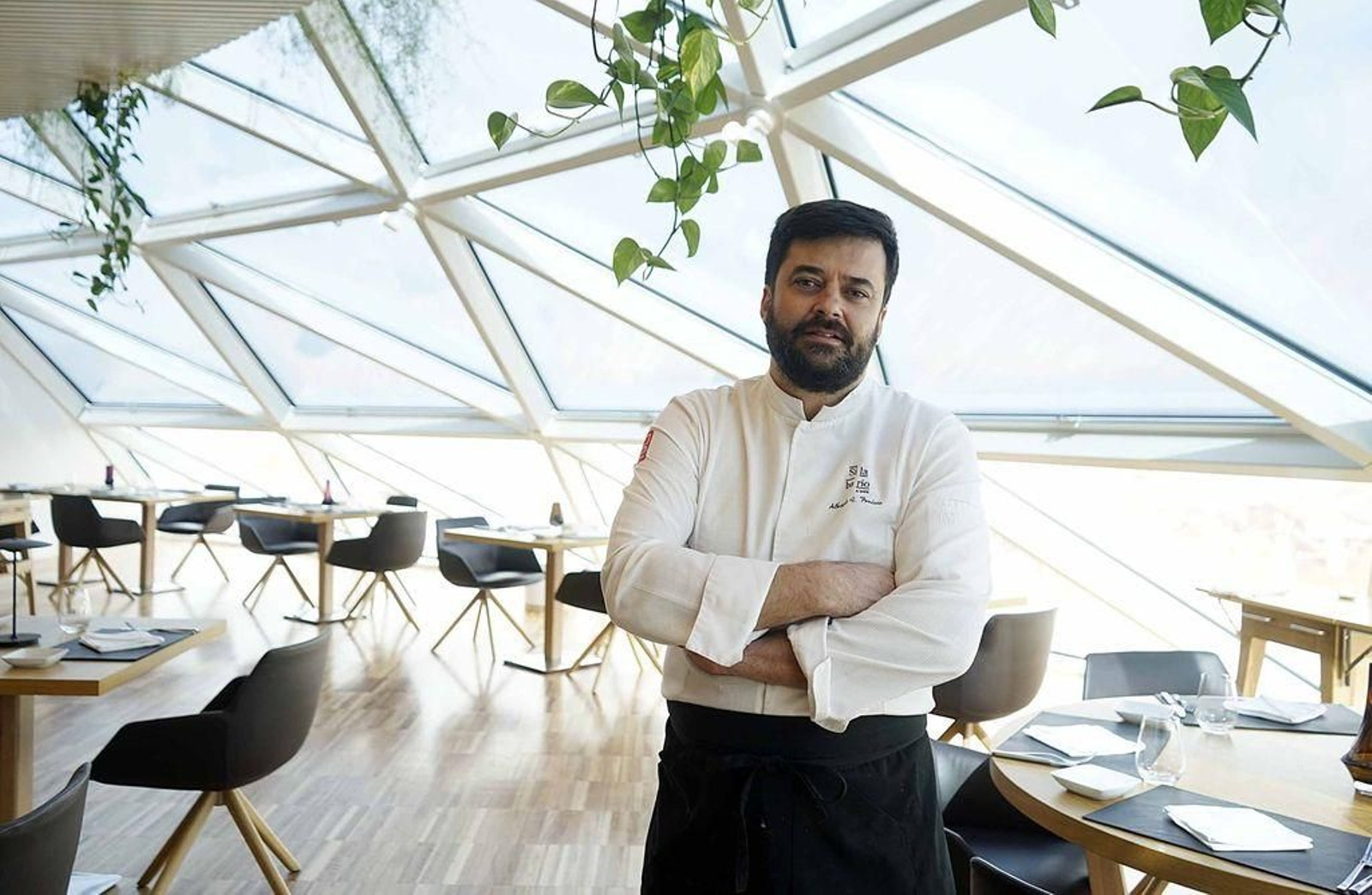 Alberto González Prelcic es el chef de Silabario, restaurante reconocido con un Sol por la Guía Repsol 2020.