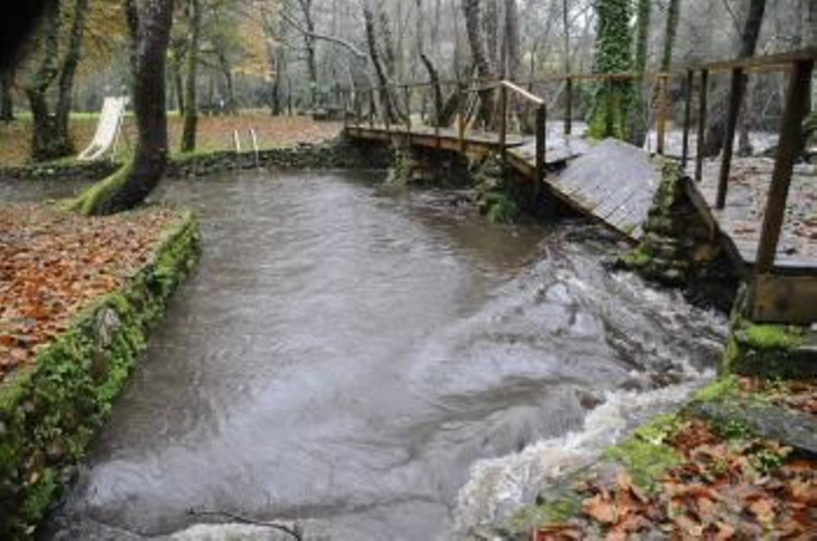 Imagen del área recreativa de O Inquiao en Arnoia (Foto: Mariño Pinal)
