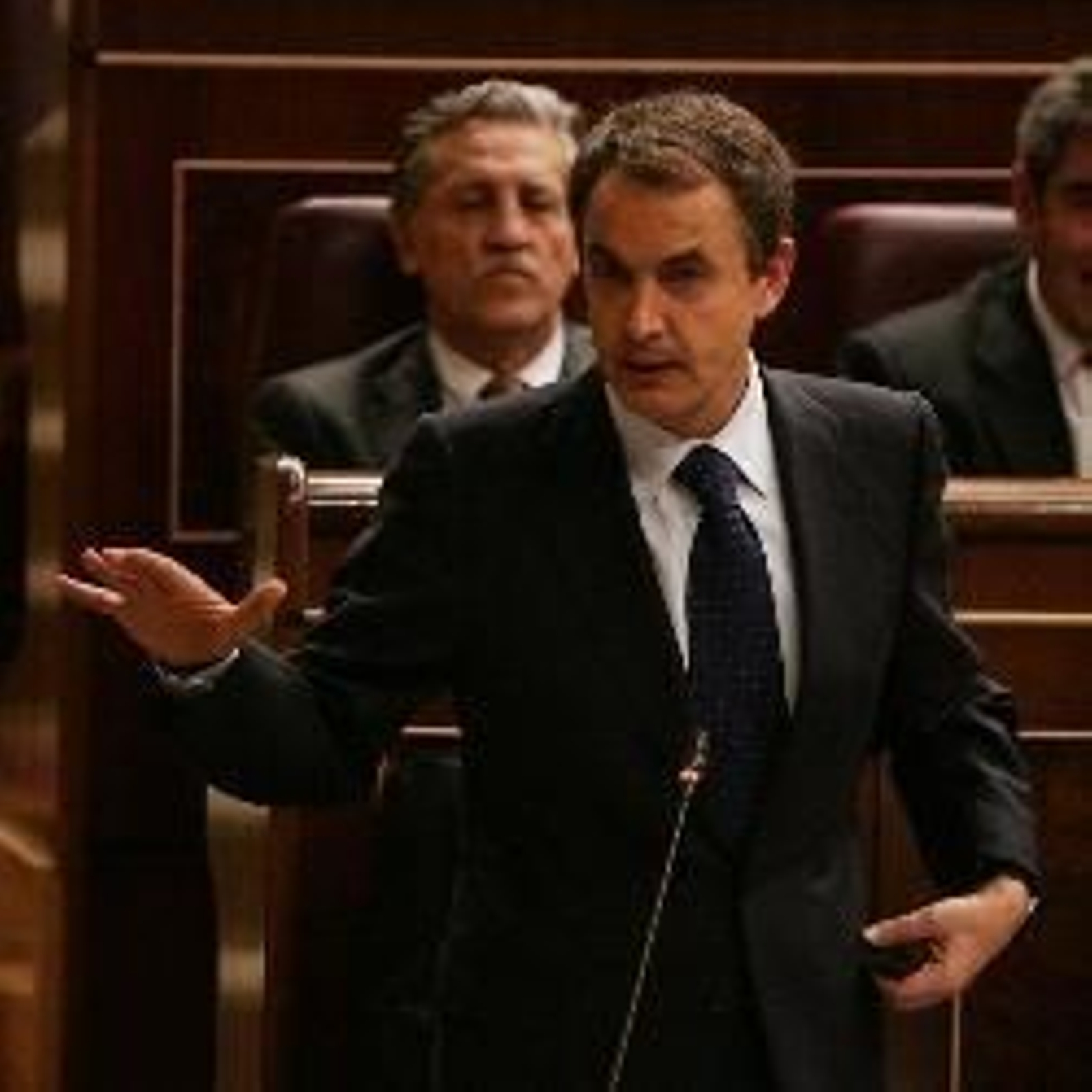 El presidenet del Gobierno durante su intervención en el Congreso de los Diputados.