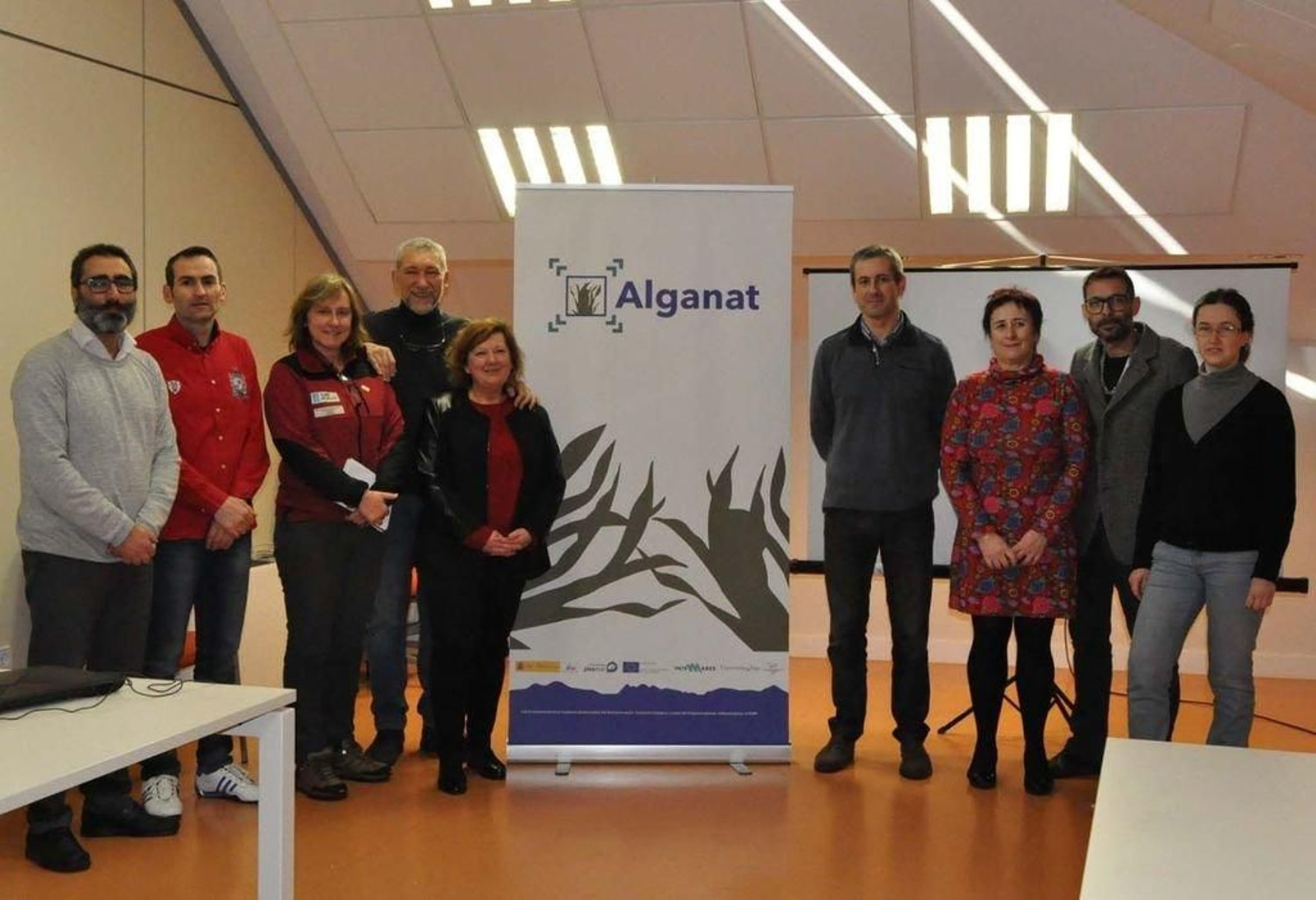 Investigadores de la Universidad de Vigo y del parque nacional de las Illas Atlánticas.