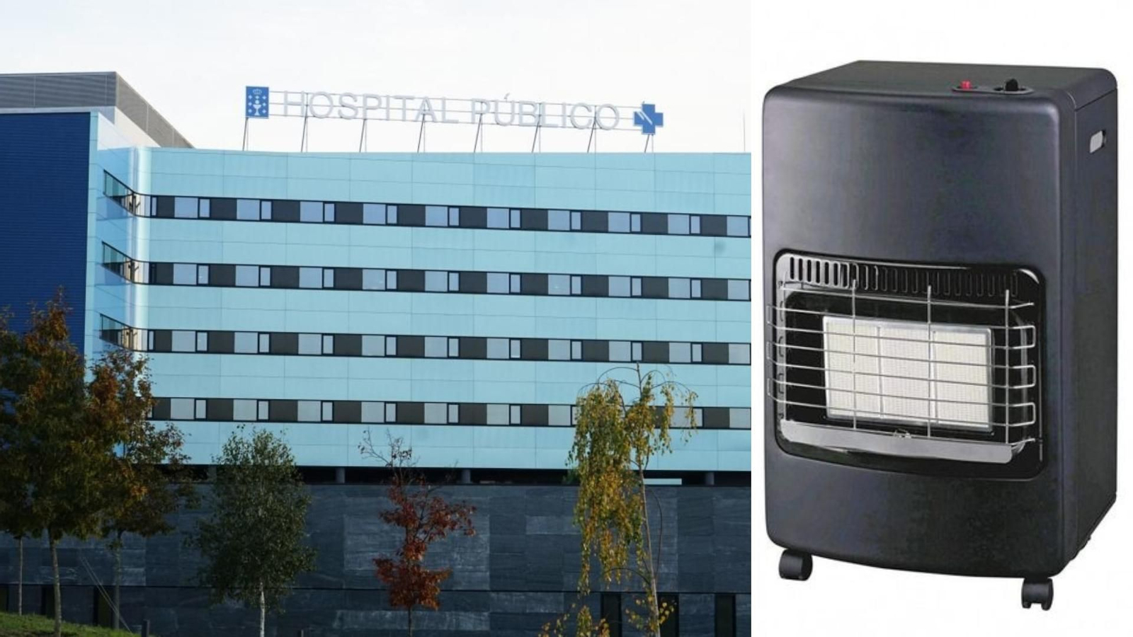 La familia intoxicada por la estufa de butano fue trasladada al Cunqueiro.