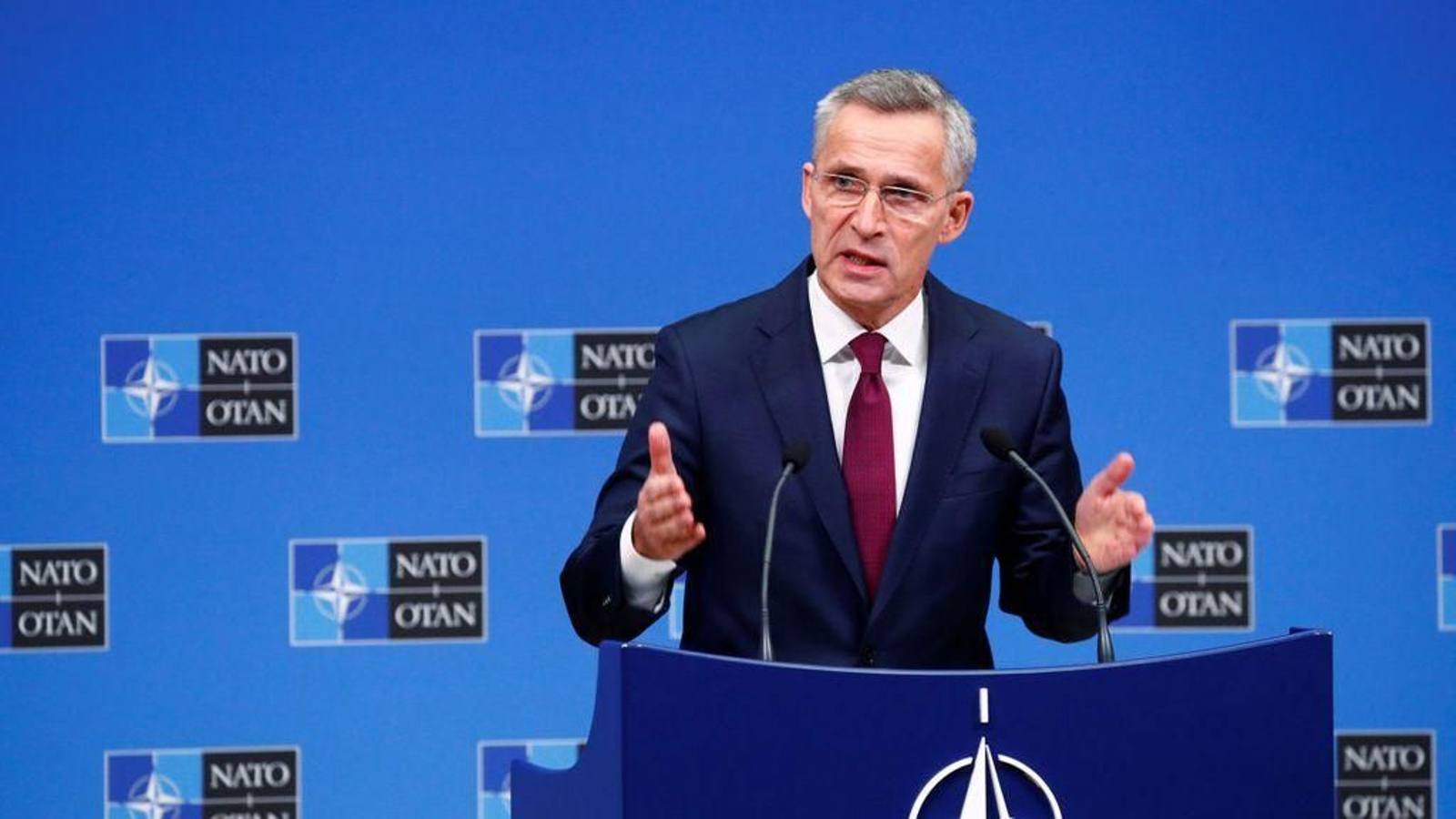 Jens Stoltenberg, secretario general de la OTAN, dio cuenta de las cuentas del 2019.