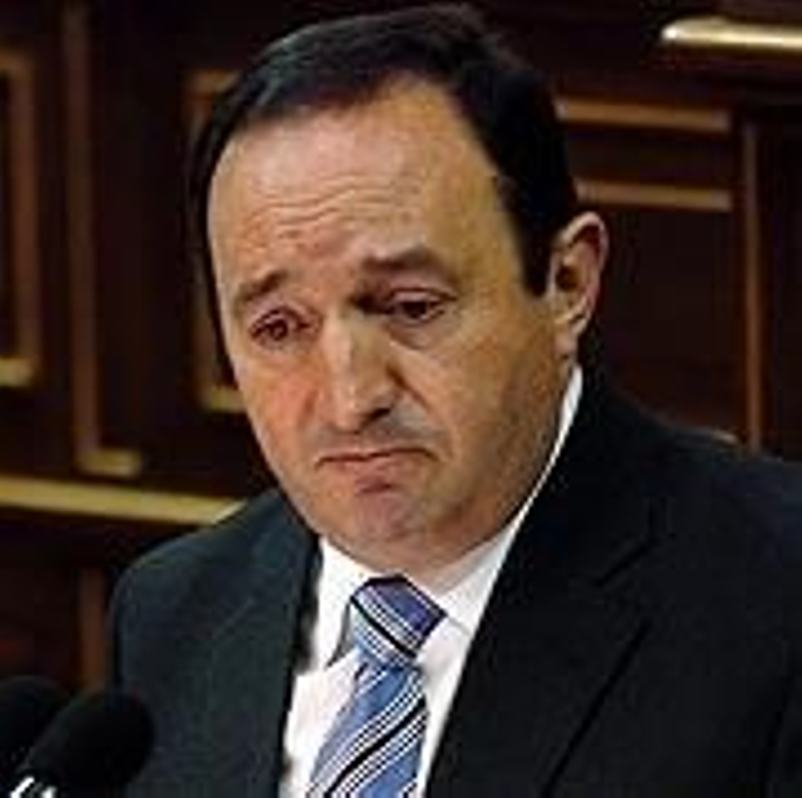 Pedro Sanz, presidente de La Rioja.