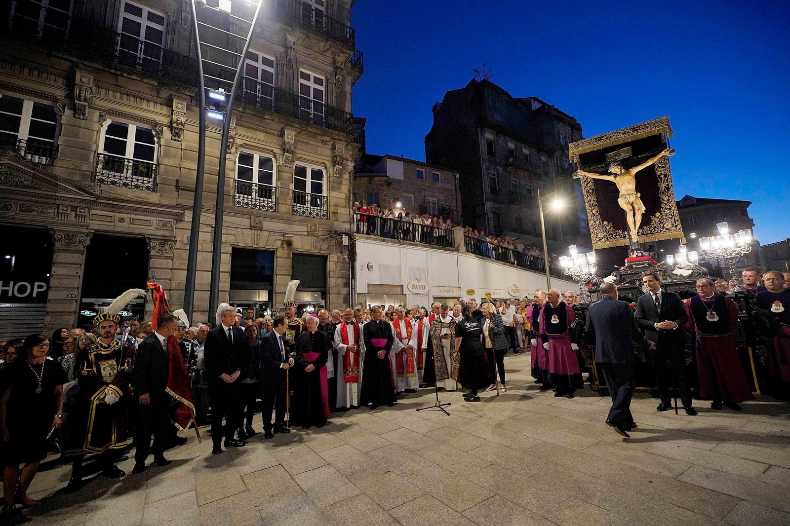 Procesión del Cristo de la Victoria en Vigo. // J.V. Landín