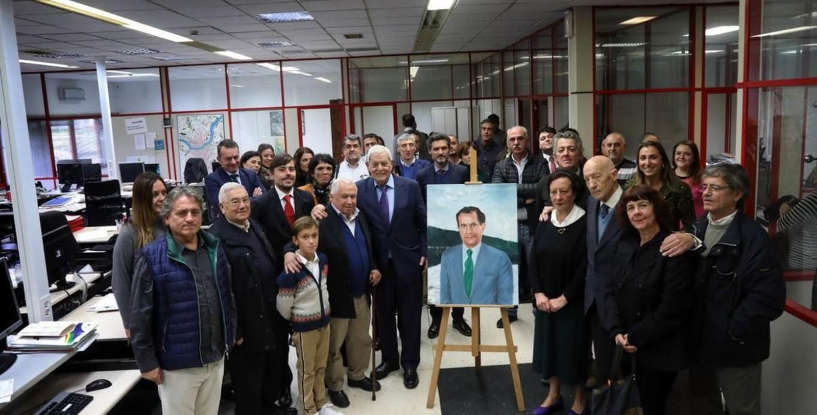 Outeiriño, retrato del editor