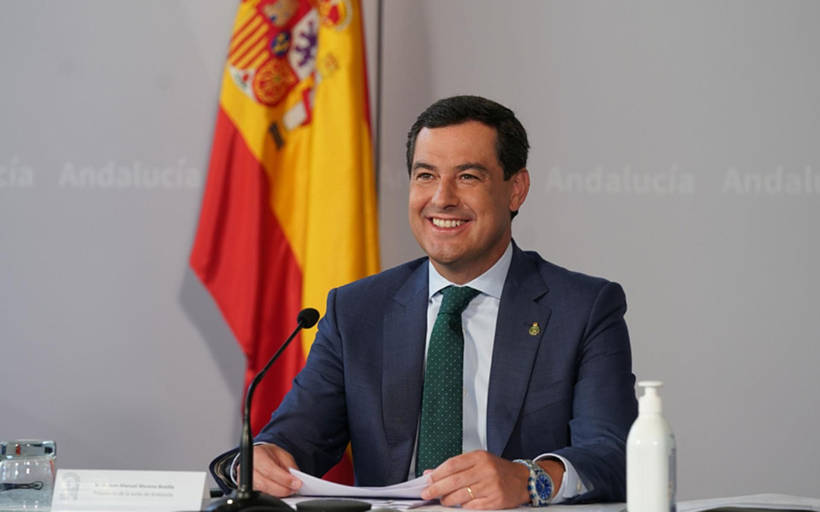 Andalucía Juanma Moreno web