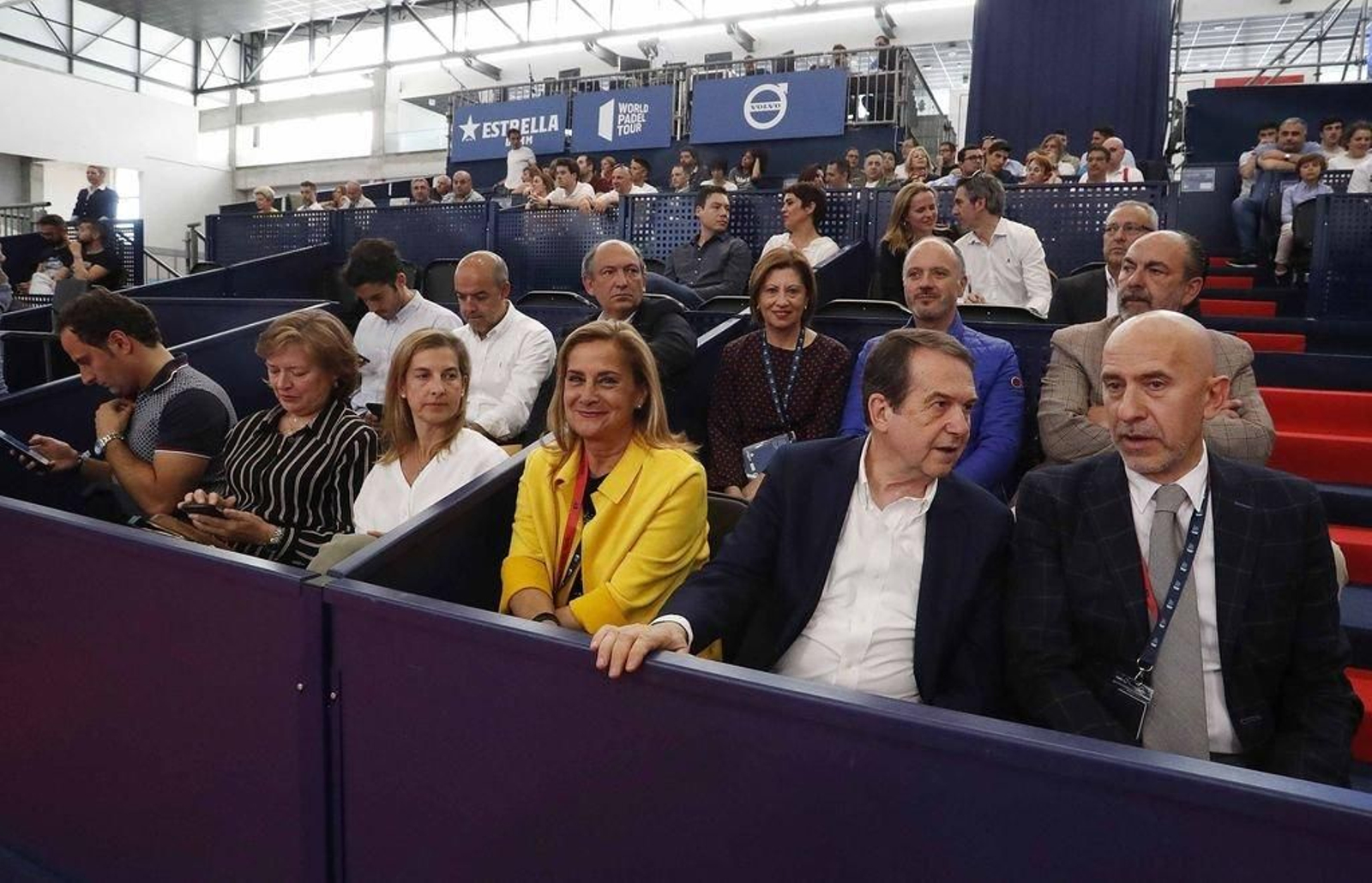 El alcalde de Vigo, Abel Caballero, y la presidenta de la Diputación, Carmela Silva, en la jornada de ayer.