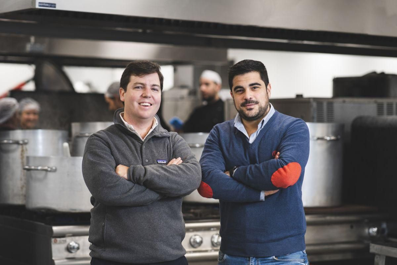 Fundadores de Wetaca, el vigués Andrés Casal y el lucense Efrén Álvarez.