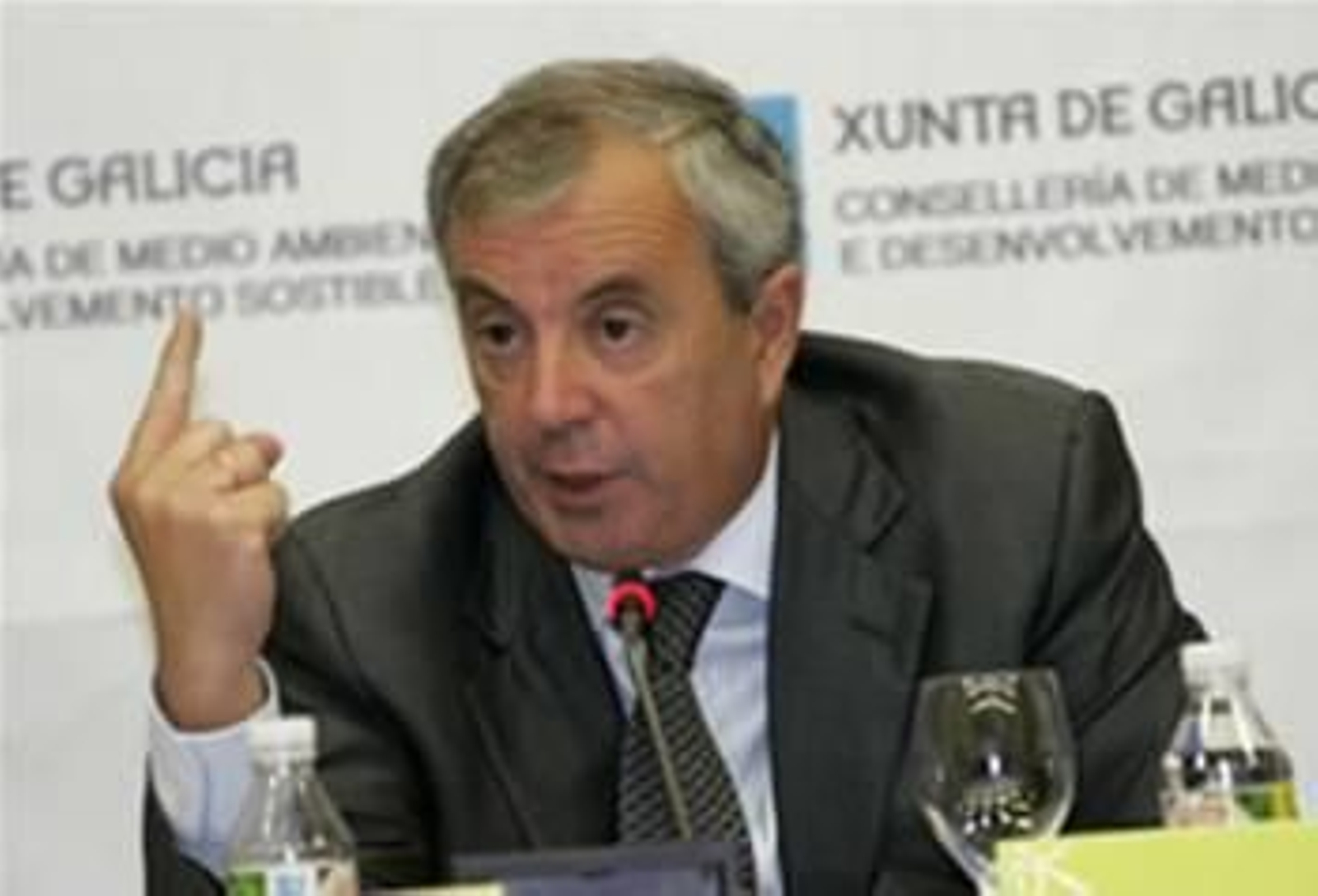 El secretario general del PsdeG, Manuel Vázquez.