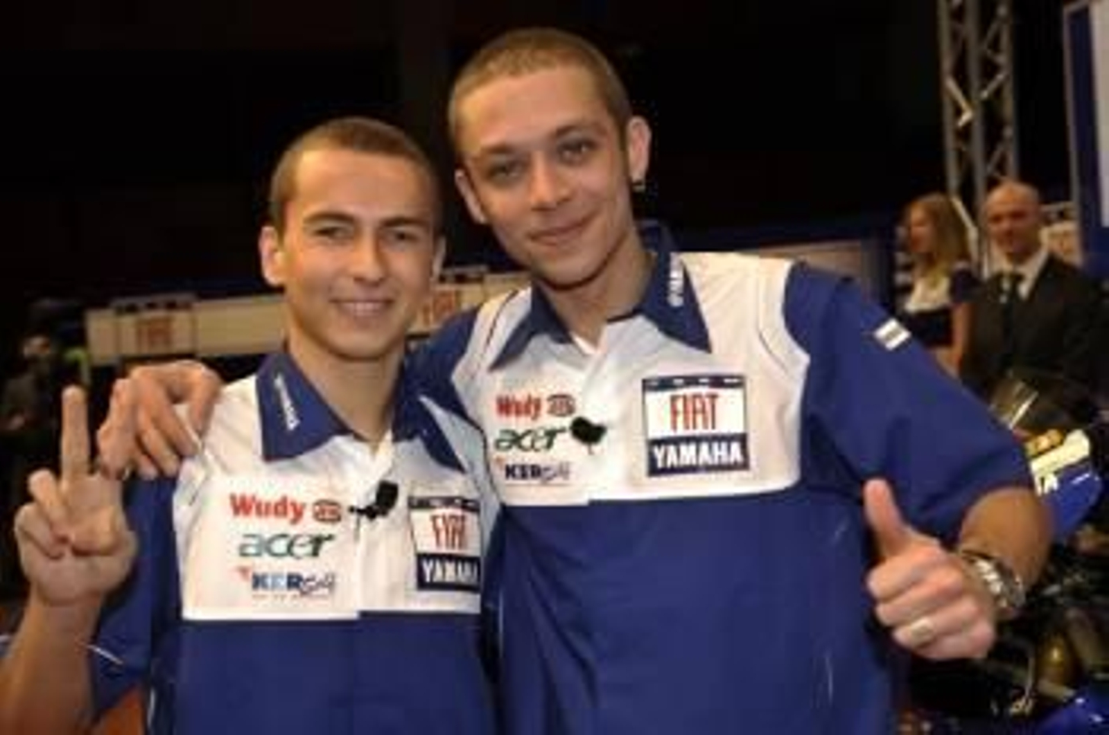 Lorenzo y Rossi, en una imagen de archivo.