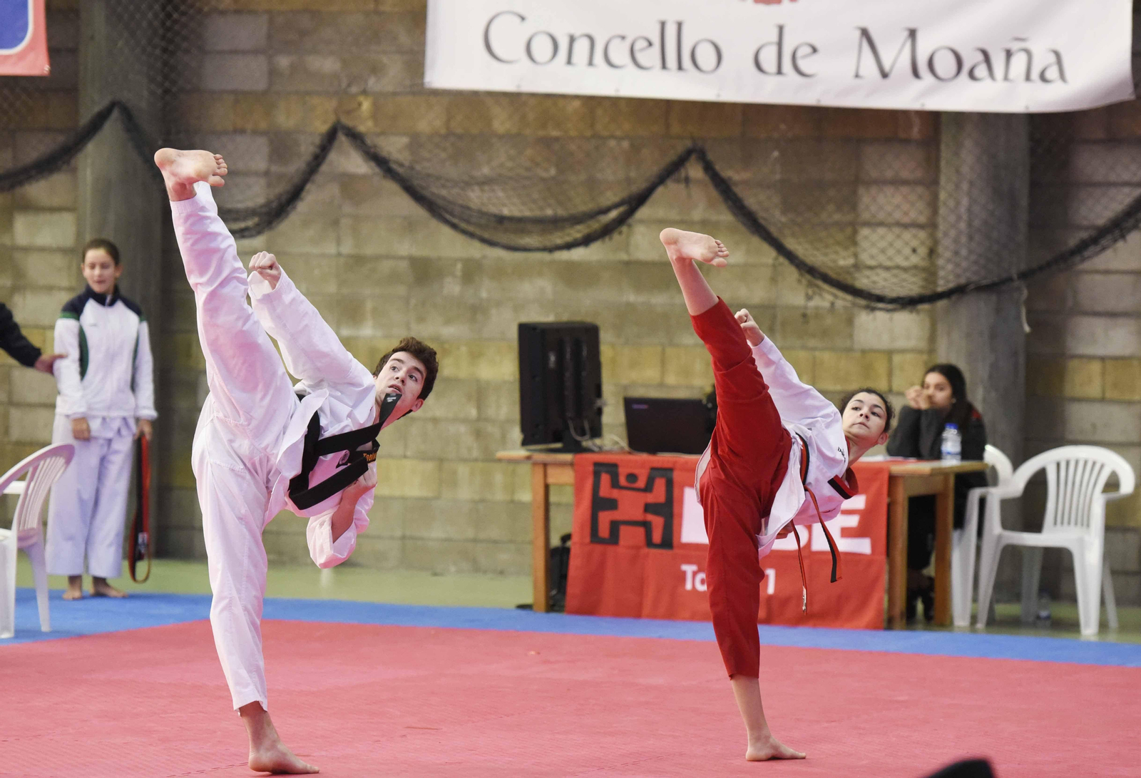 Moaña reunió al taekwondo gallego en dos jornadas