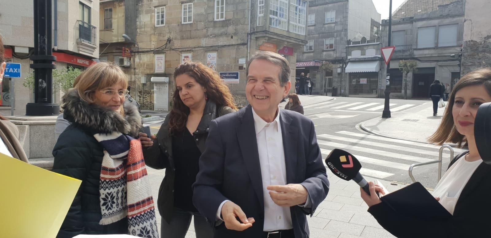 Abel Caballero esta mañana // JV Landín