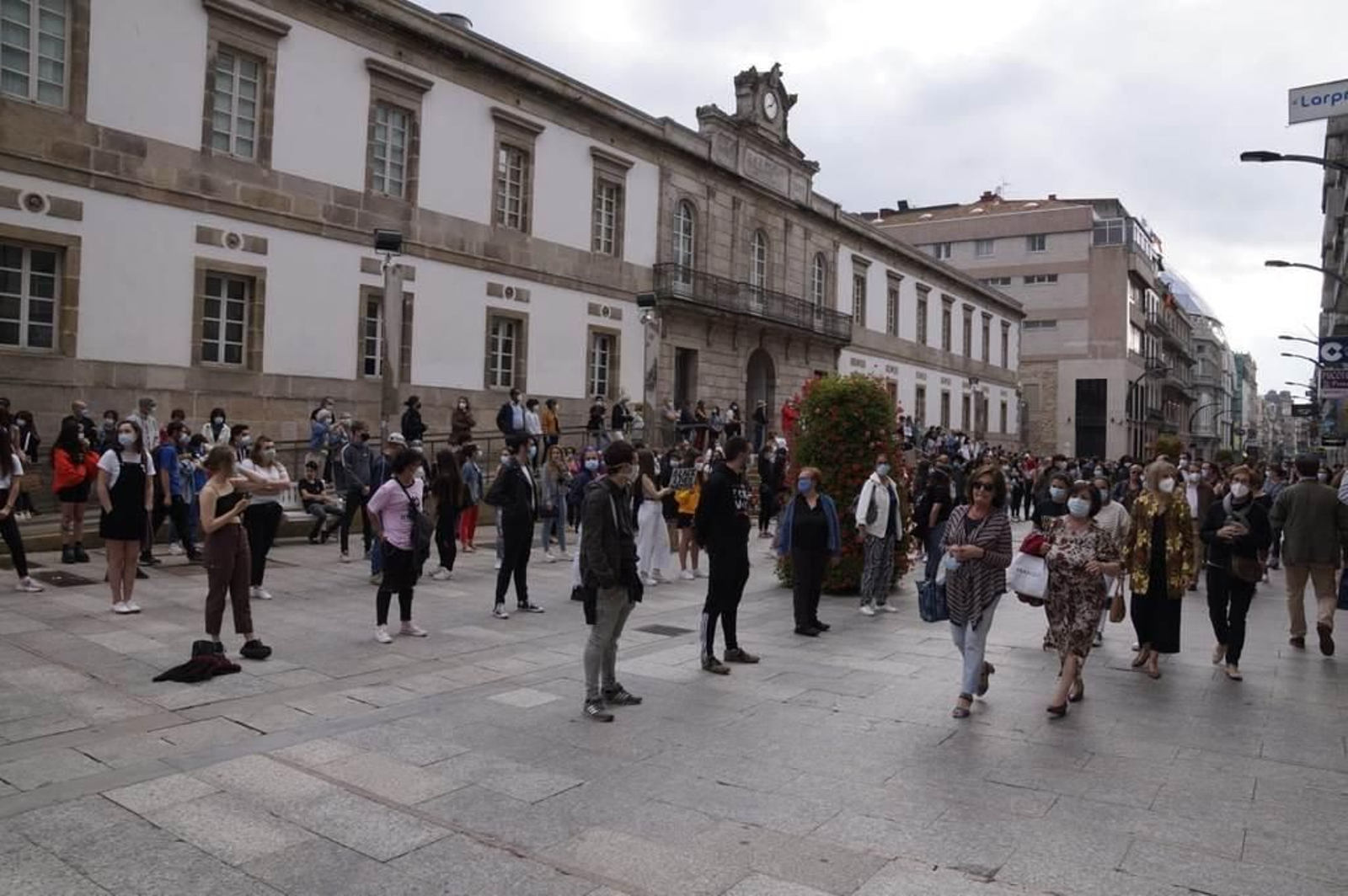 Concentraciones Black Lives Matter en Vigo 12