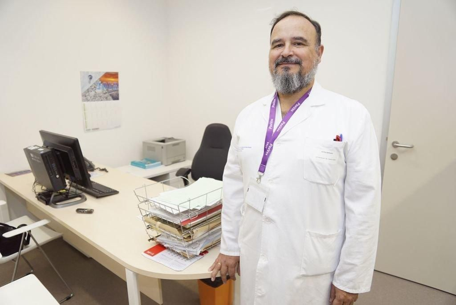 Víctor del Campo es jefe de Medicina Preventiva.