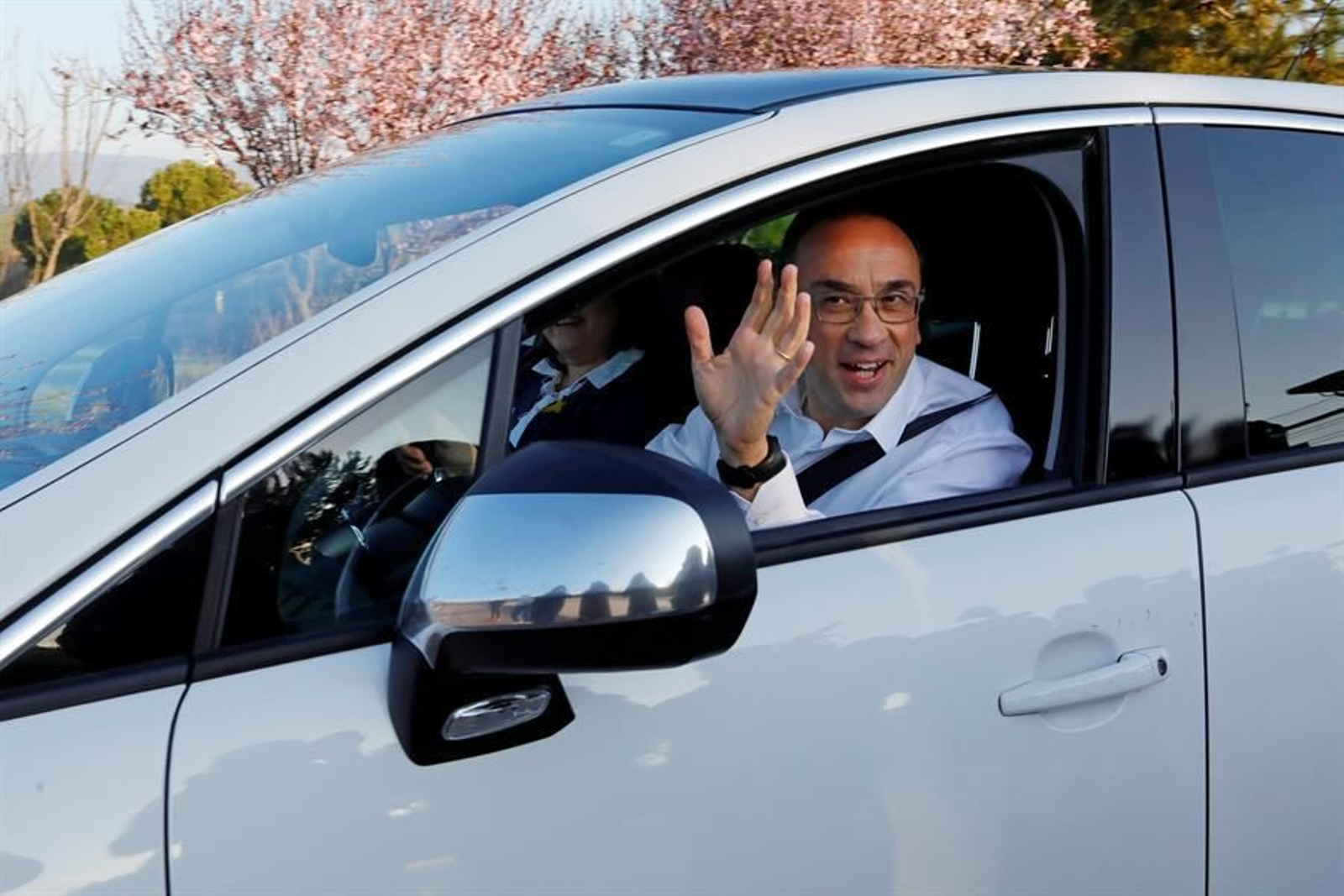 El ex conseller de JxCat Josep Rull sale este lunes de la cárcel de Lledoners (Barcelona)