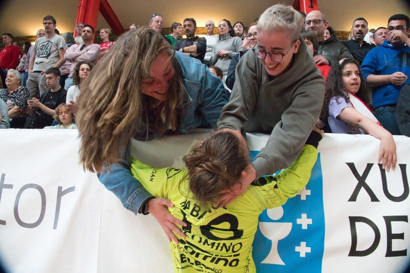 Celebración del Porriño.