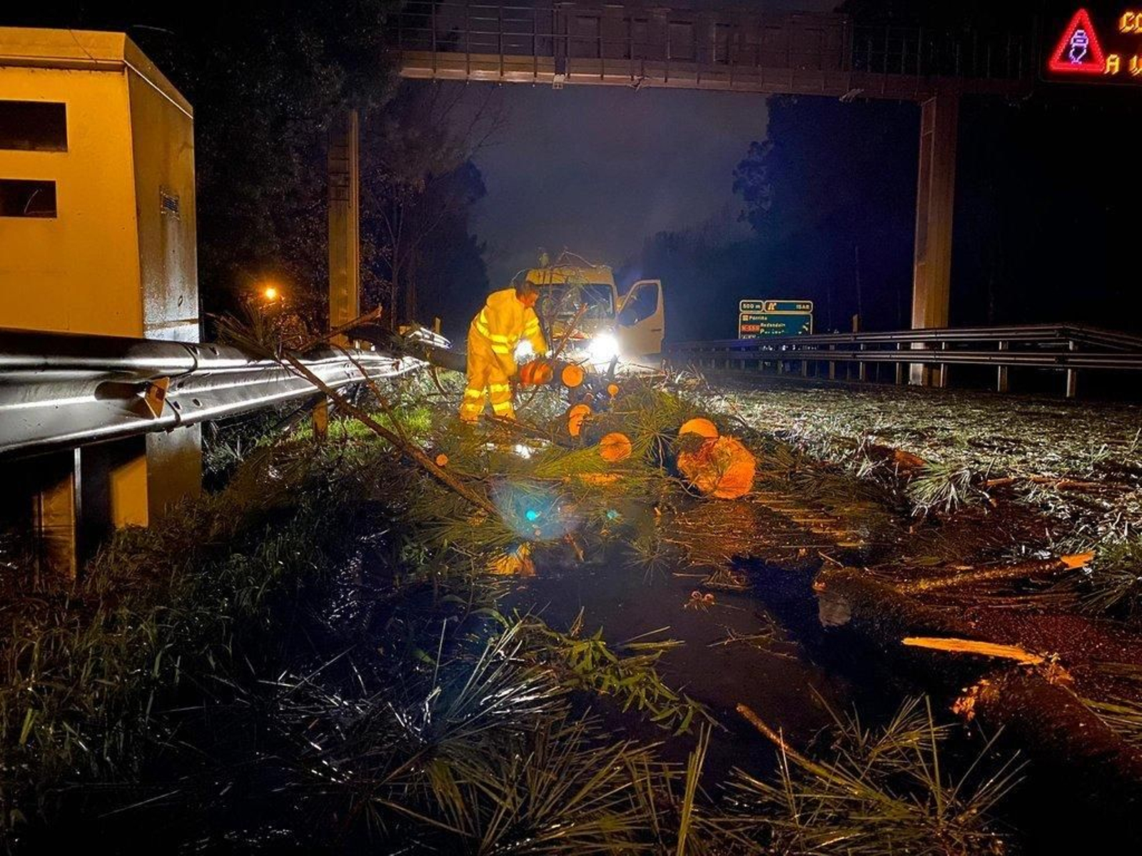 Los efectos de la borrasca 'Elsa' 3