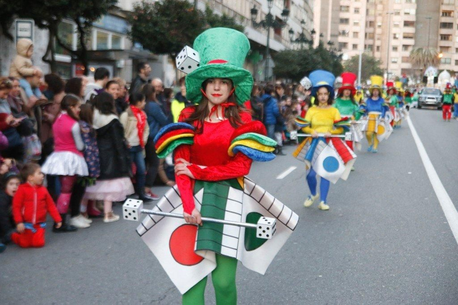 Desfile de carrozas del Carnaval Foto JV Landín 312
