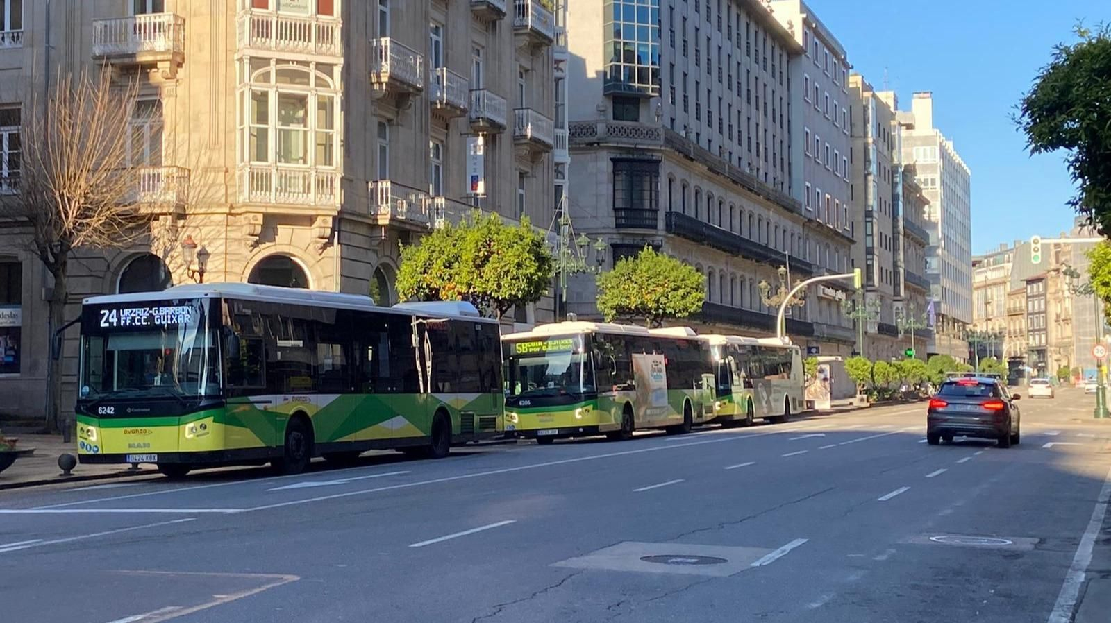 Las calles del Centro de la ciudad casi vacías durante el estado de alarma