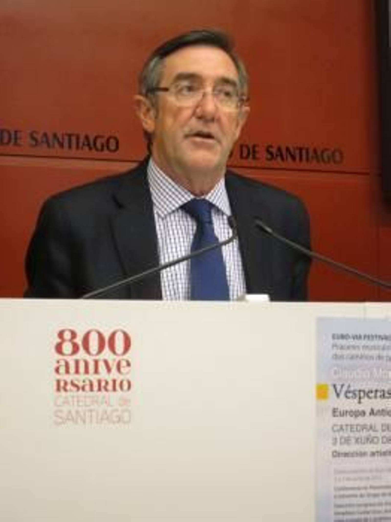 El Alcalde De Santiago De Compostela, Ángel Currás