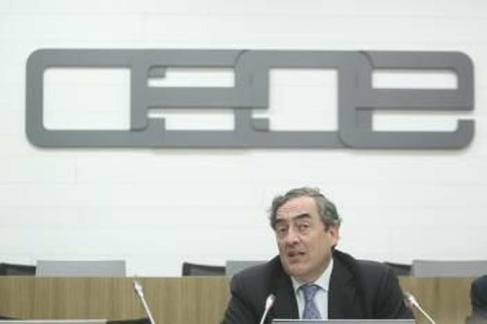 El presidente de la CEOE, Juan Rosell.