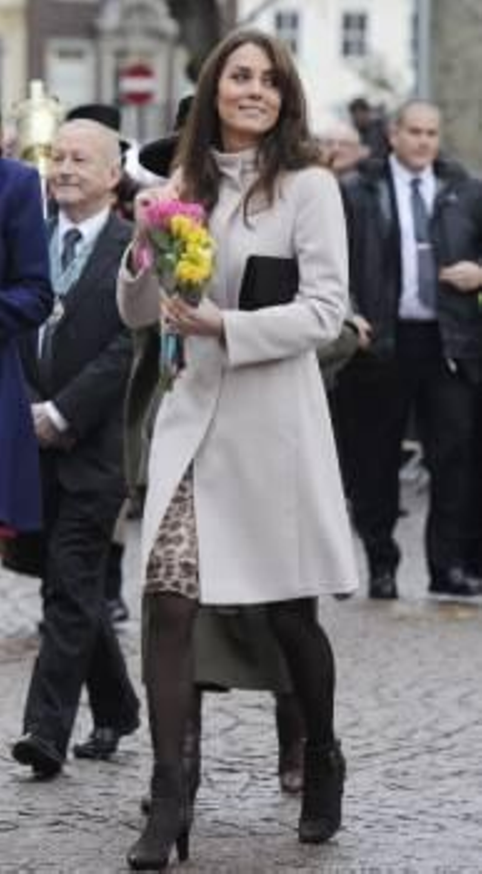 La duquesa Catalina de Cambridge. (Foto: FACUNDO ARRIZABALAGA)